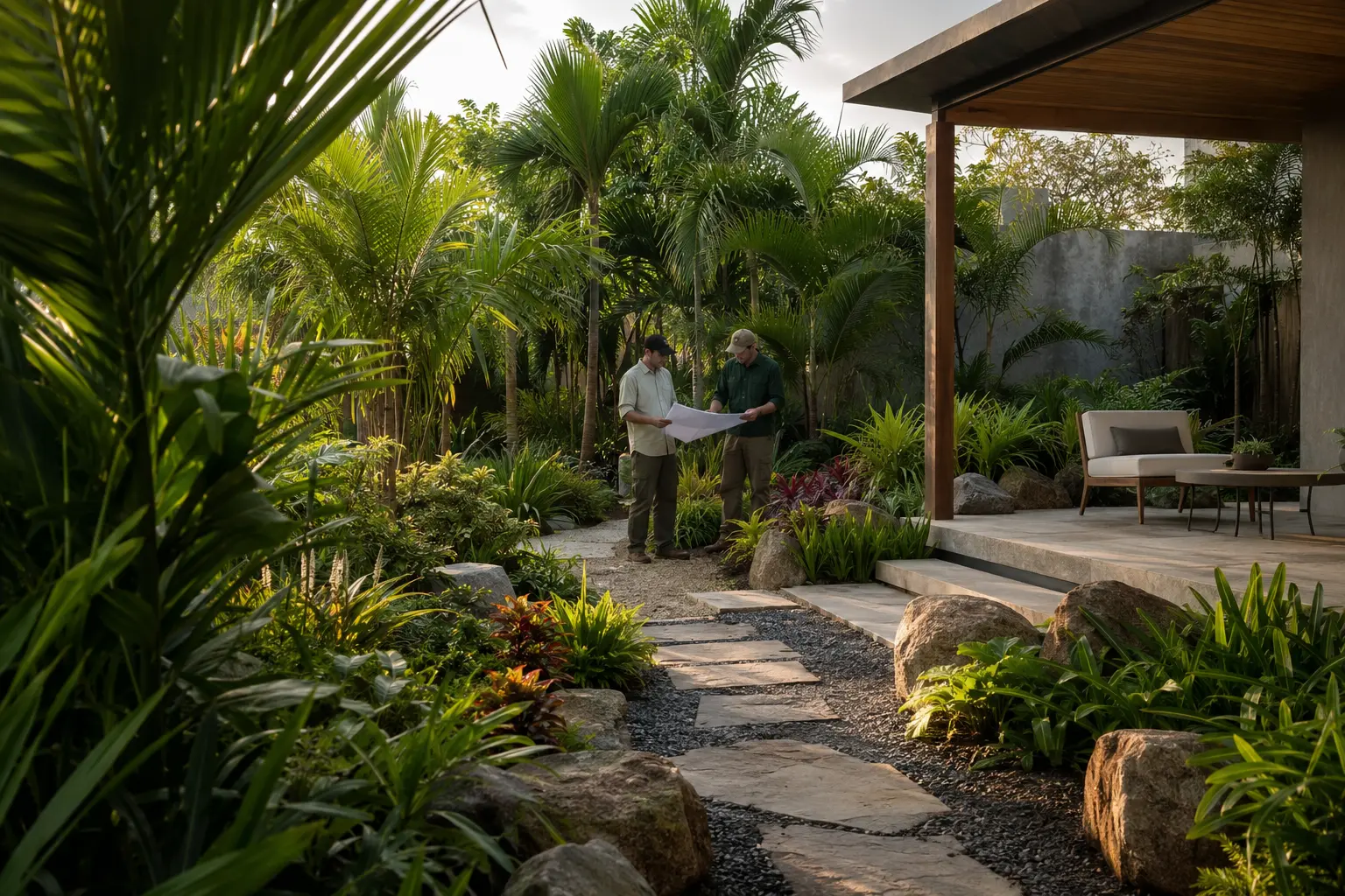 Paisajismo y diseño de jardines en Panamá