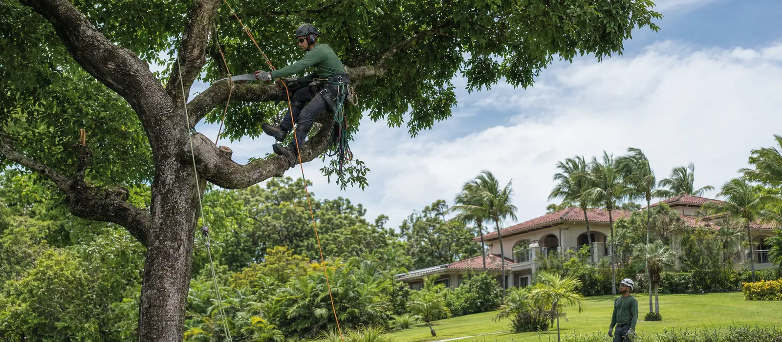Poda y tala de árboles en Panamá